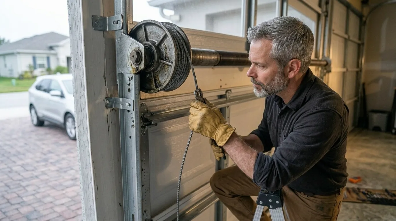 Cable Repair for Mount Vernon Garage Doors in Vienna