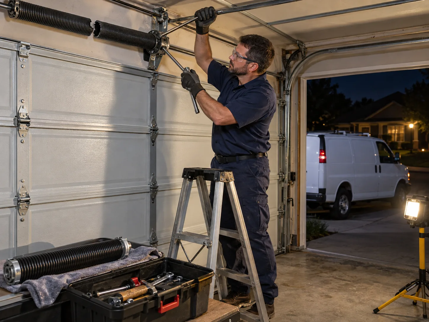 Emergency Garage Door Repair, Wolf Trap in Vienna