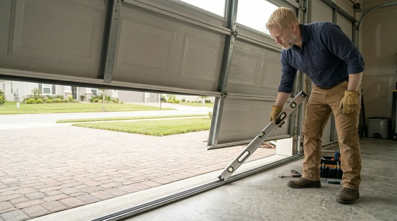Garage Door Off Track? Here's What's Going On in Vienna in Vienna