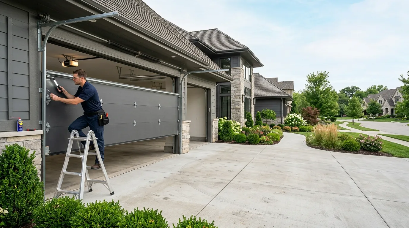 Garage Door Repair for Fort Hunt's 1960s Housing Stock in Vienna